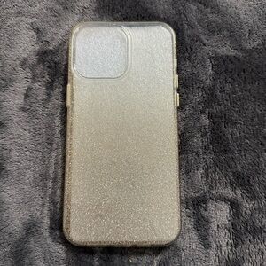 Transparent Glitter Phone Case iPhone 14 Pro Max